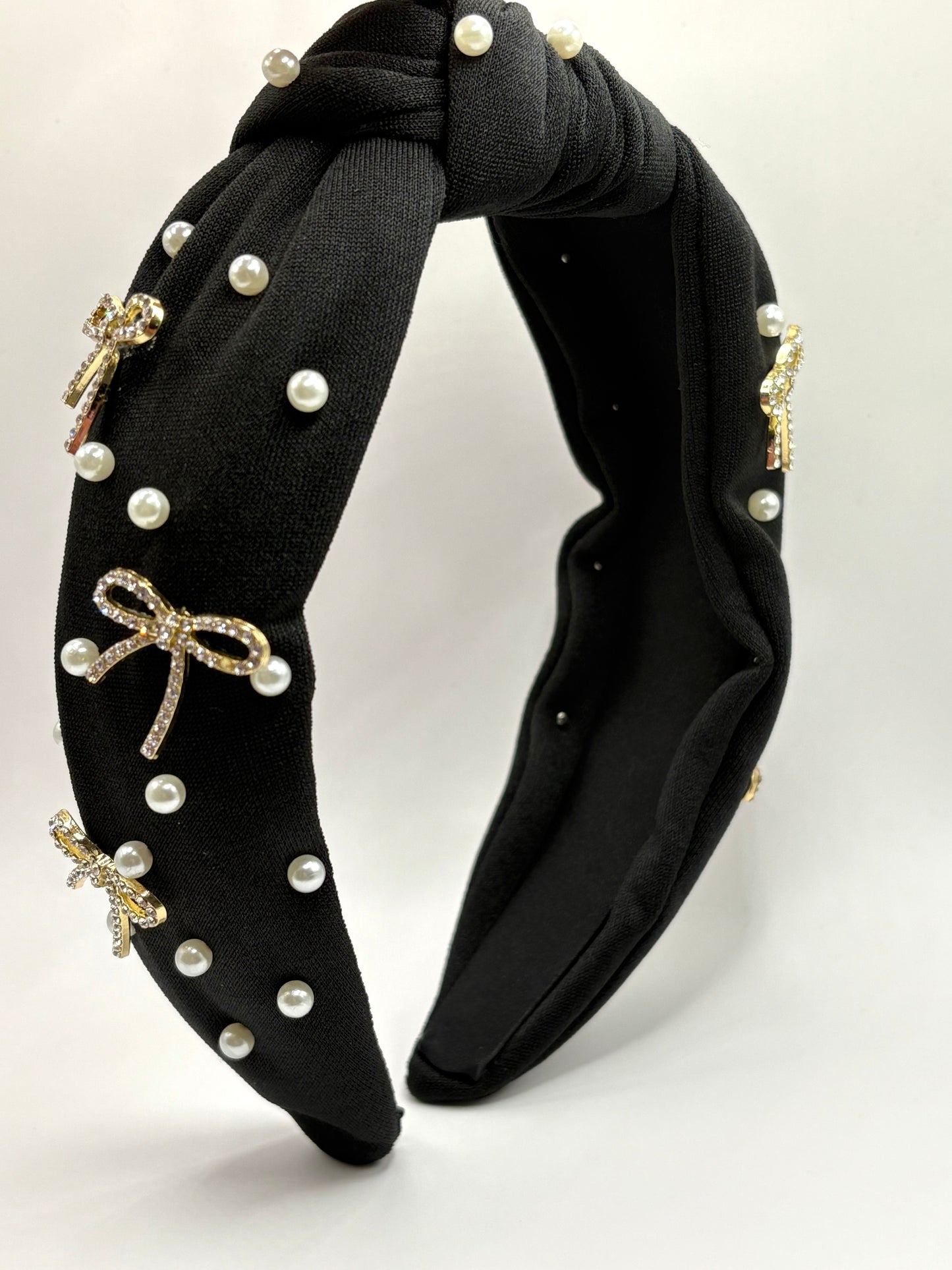 Black Bow Headband