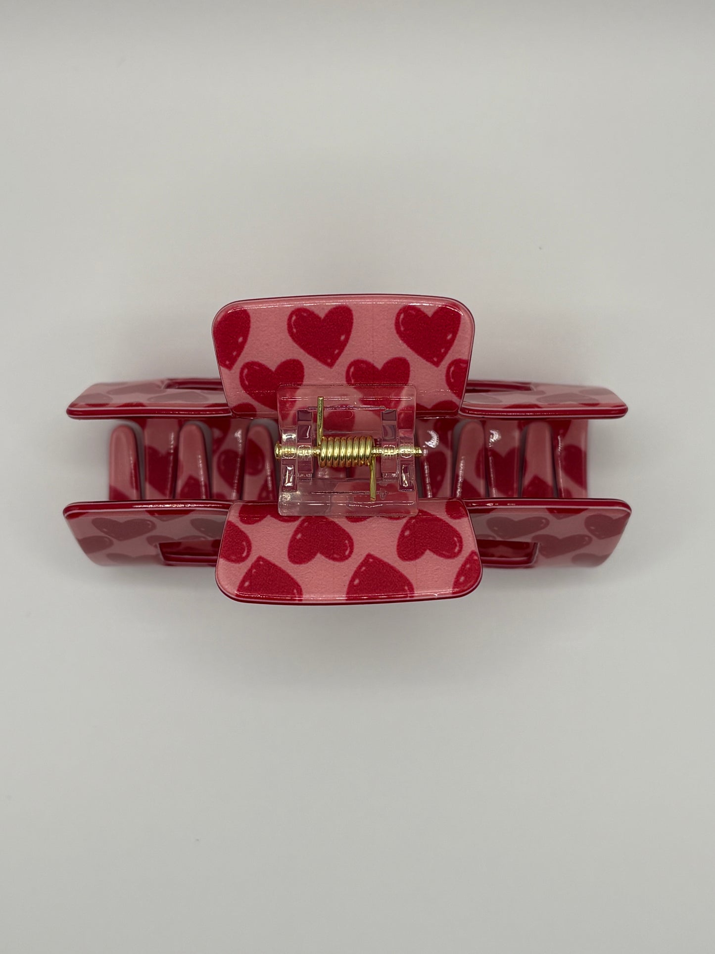 Pink Love Claw Clip