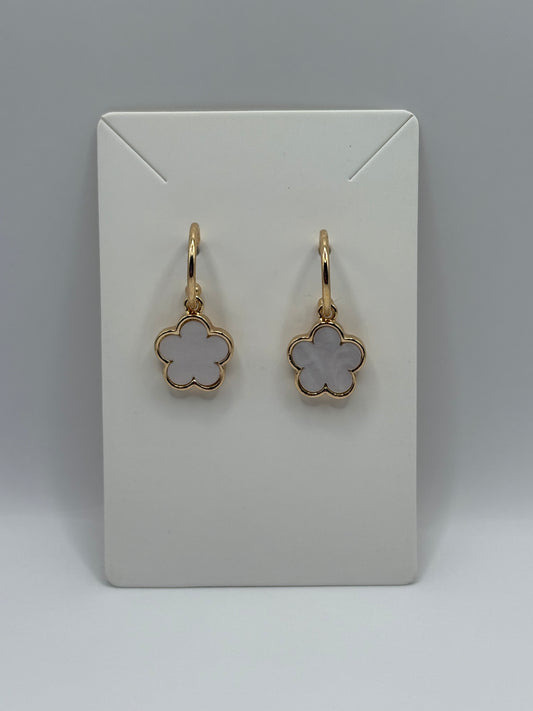 Elegant Clover Drop Earrings